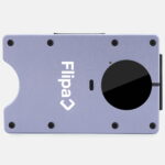 ארנק flipaa find my מתכת שחור