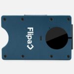 ארנק flipaa find my מתכת שחור