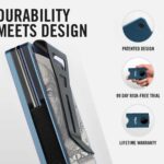 ארנק flipaa find my מתכת שחור