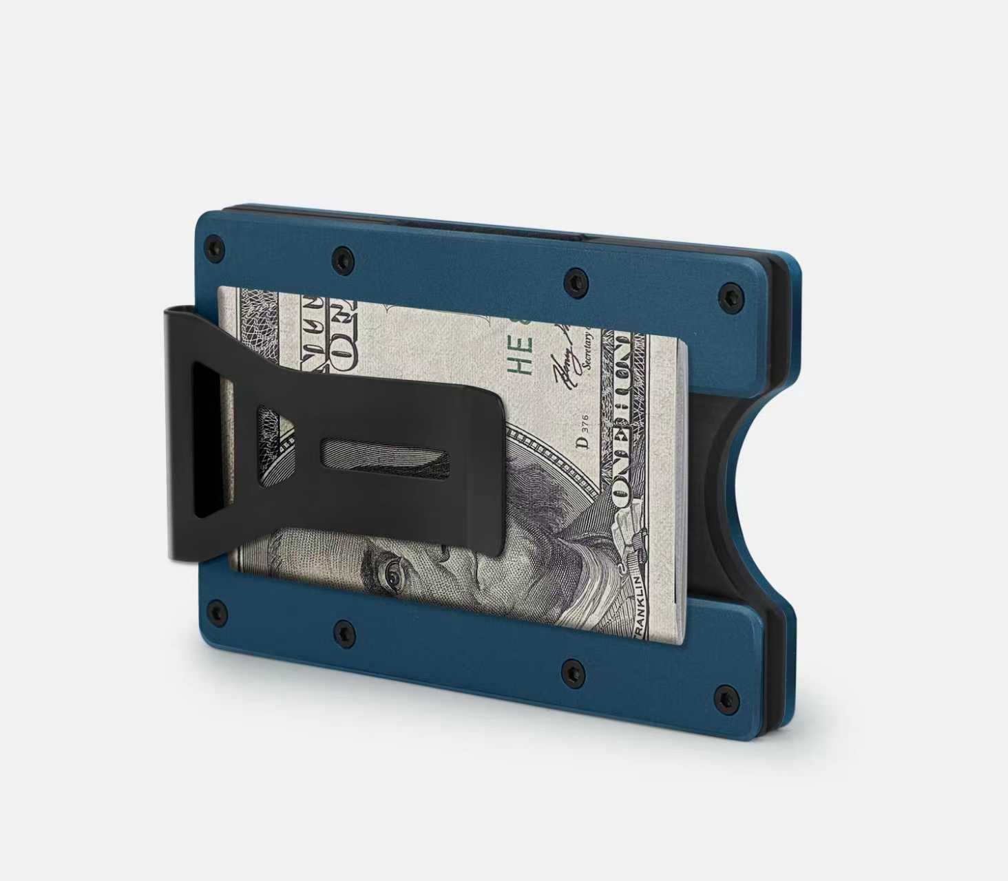 ארנק flipaa find my מתכת שחור